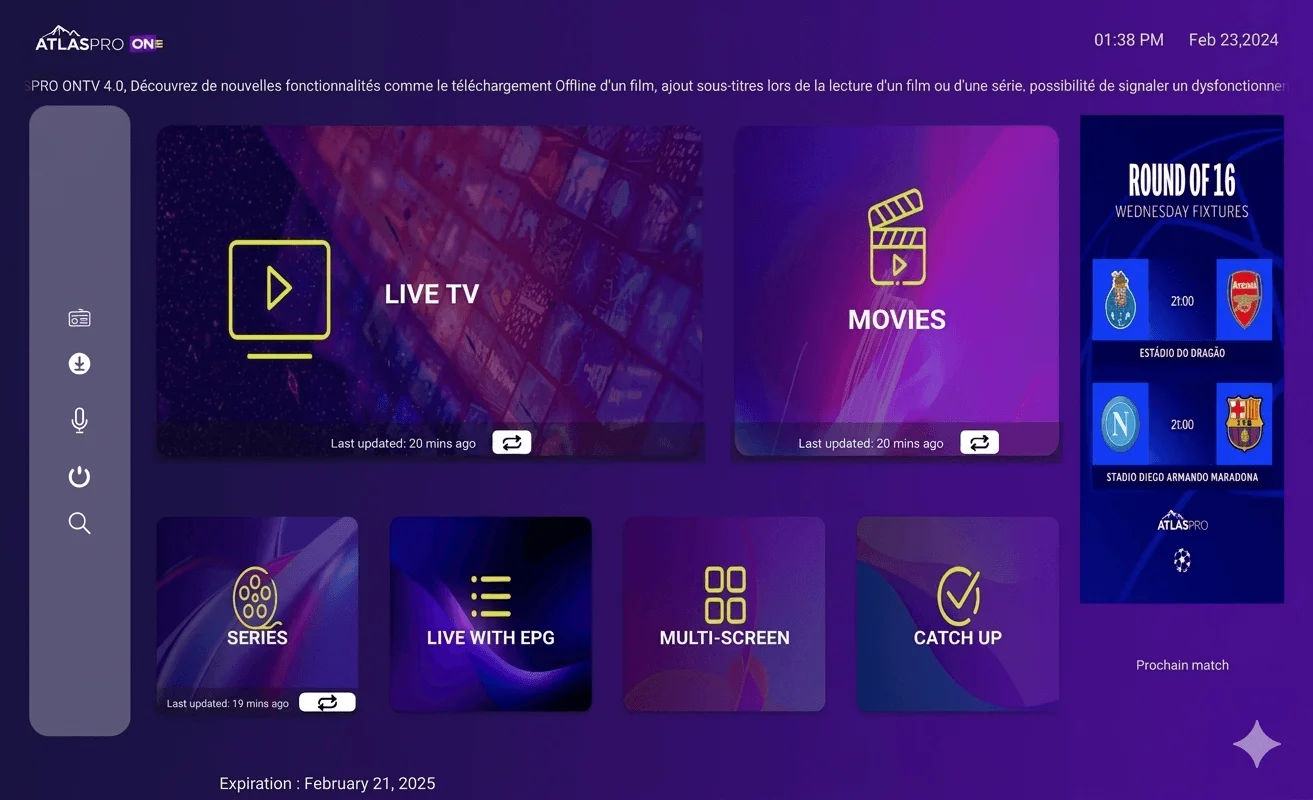 atlas pro ontv